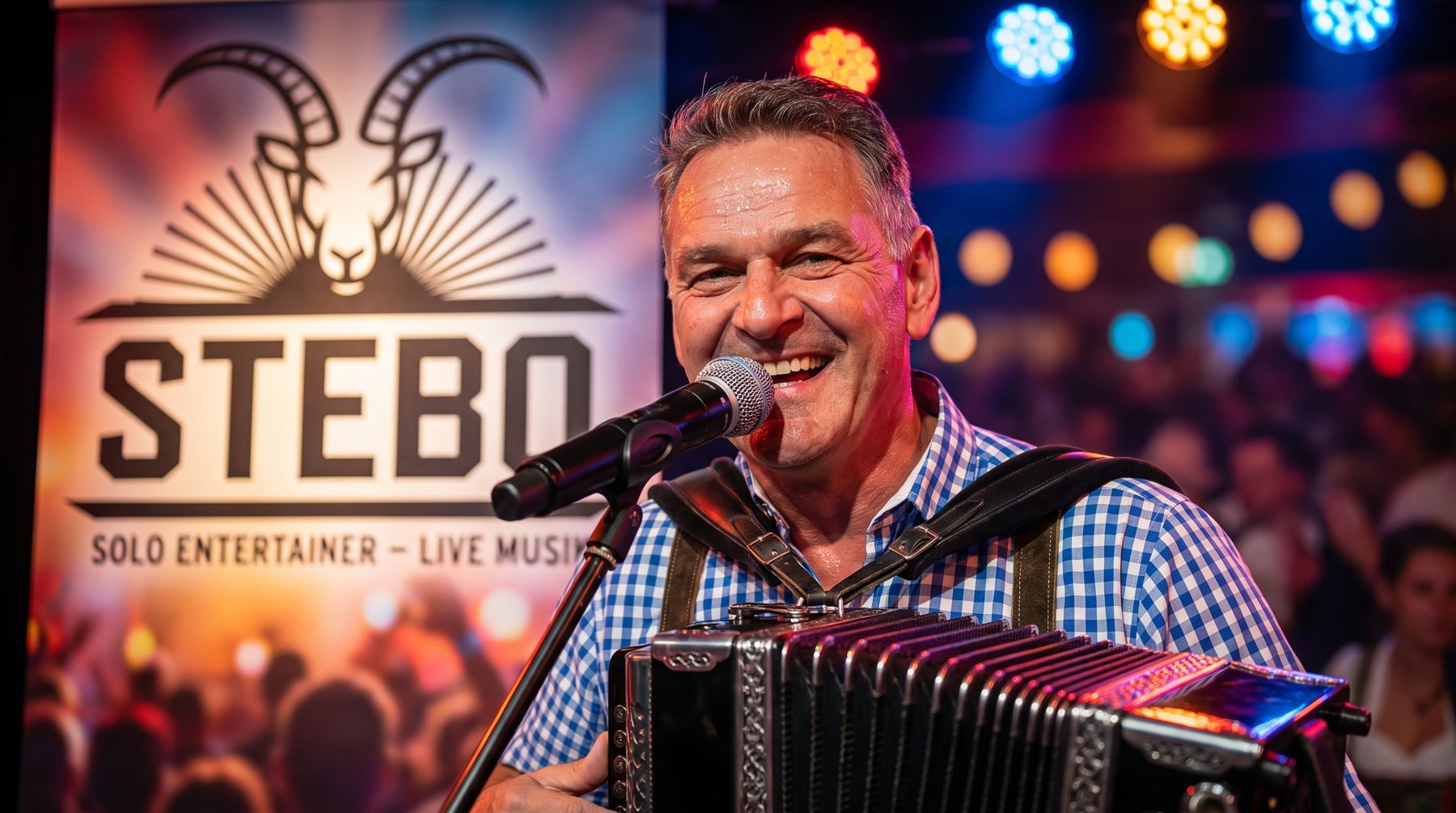 STEBO live auf der Bühne